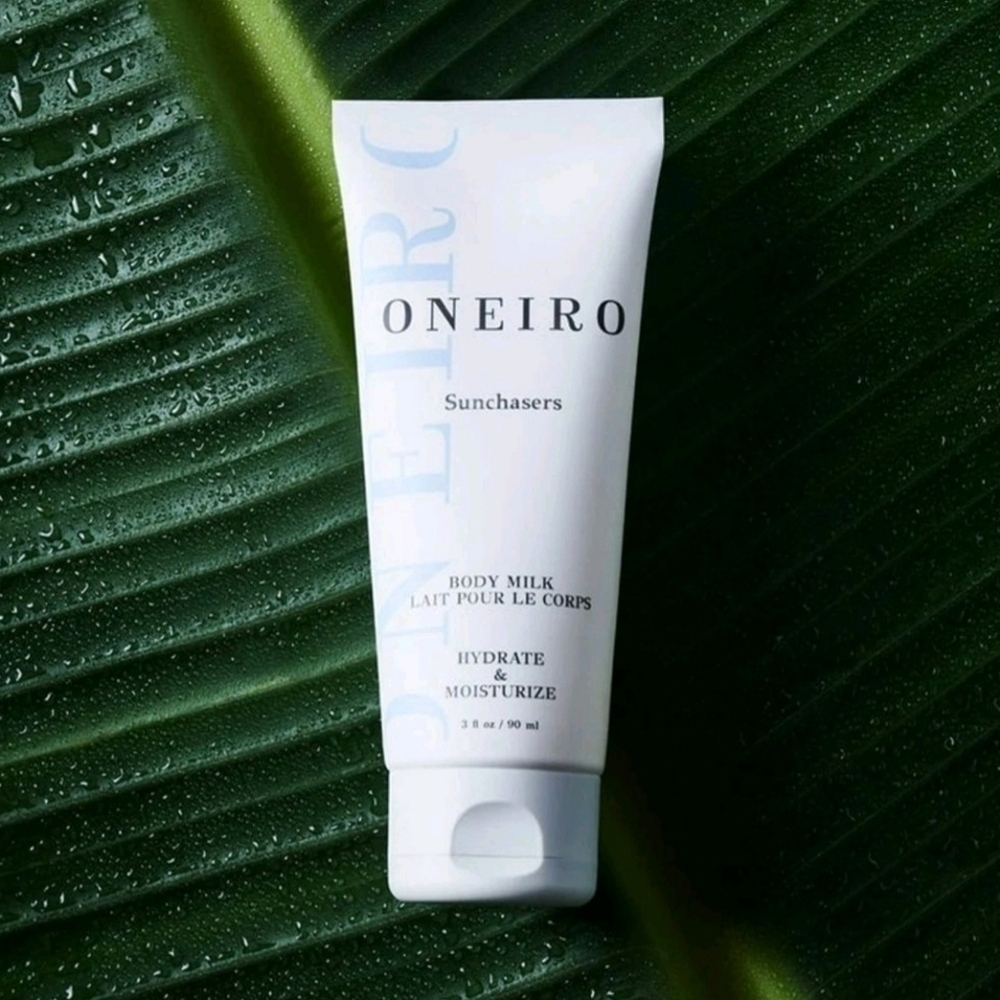 Oneiro Sunchasers Body Milk Hydrate & Moisturize Made in the USA 3oz New Sealed